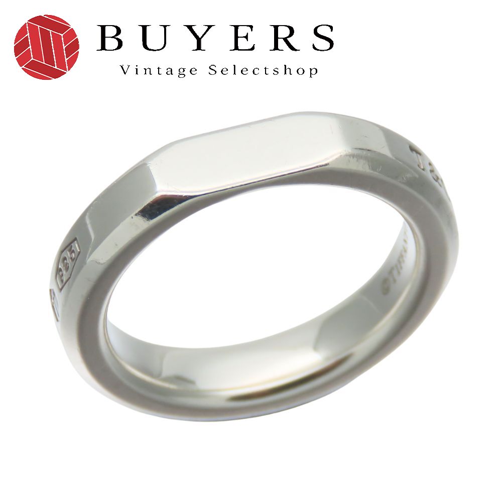 【中古】 ティファニー リング・指輪 メイカーズナロー シルバー925 約4.8g シルバー アクセサリー レディース 女性 TIFFANY&Co.