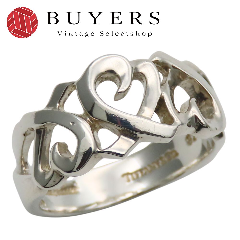 楽天市場】ティファニー トリプル ラビング ハート リング パロマ