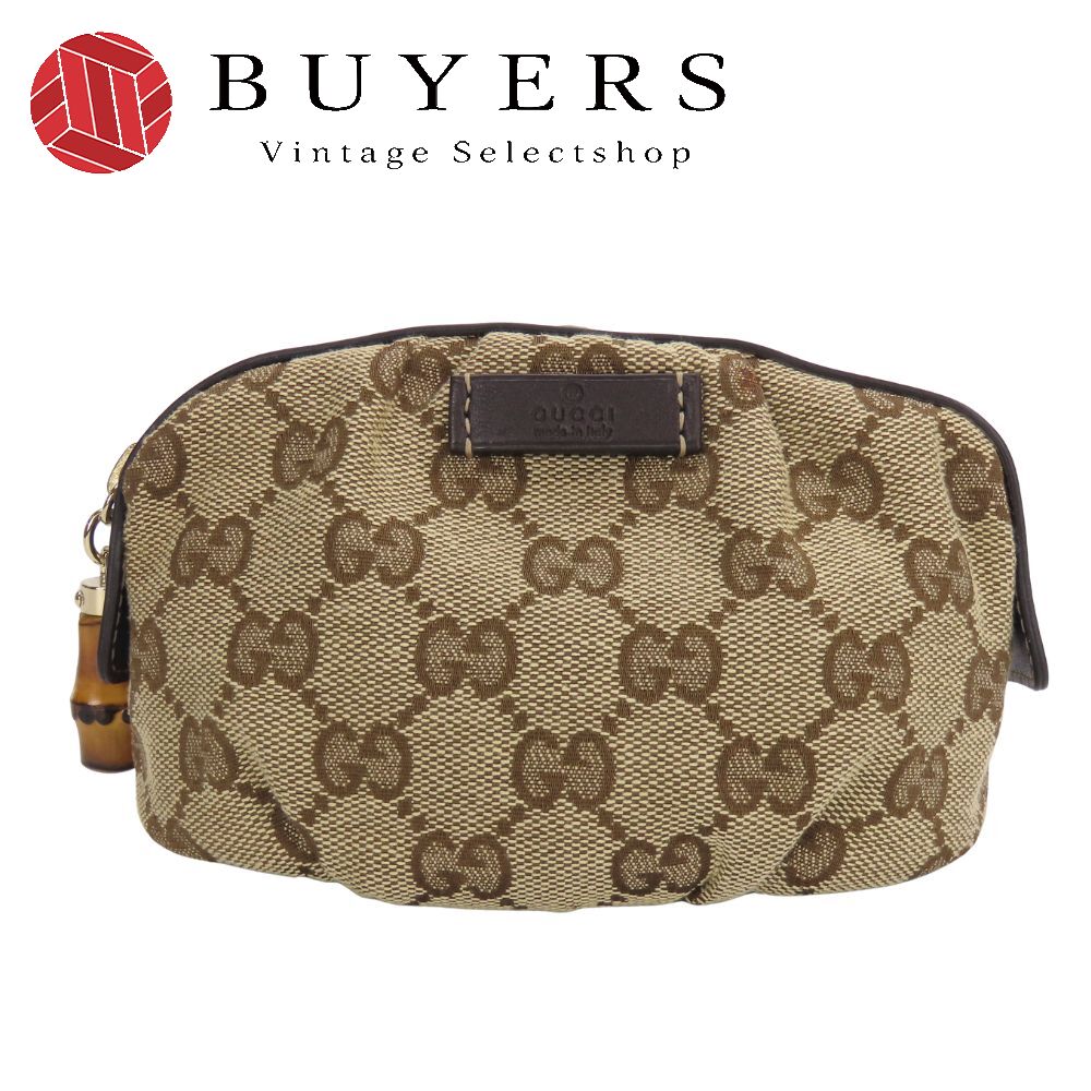 楽天市場】【未使用品】【バッグ】GUCCI グッチ GGキャンバス レザー