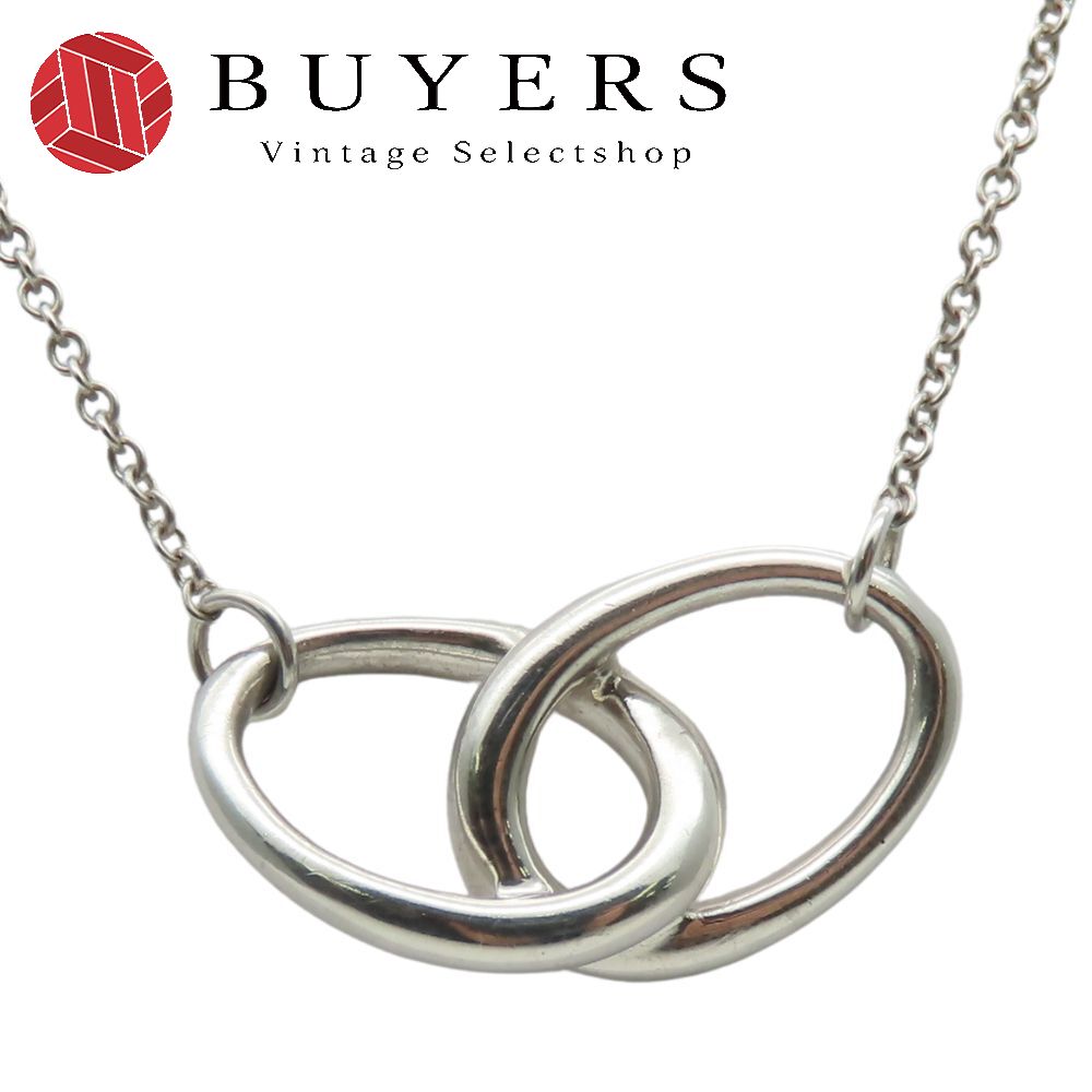 楽天市場】美品 TIFFANY＆Co. ティファニー ダブルループ ネックレス