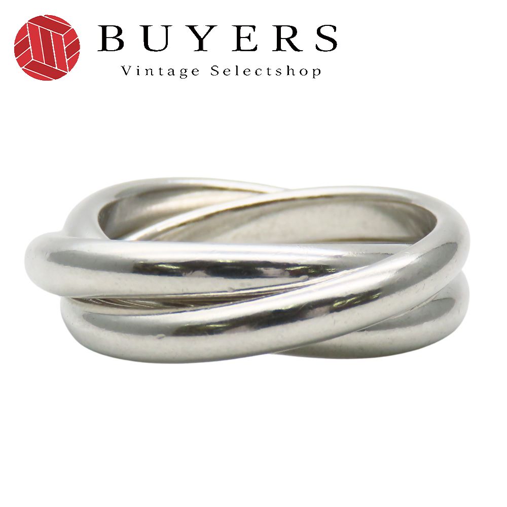 楽天市場】ティファニー トリニティ 3連 リング・指輪 シルバー