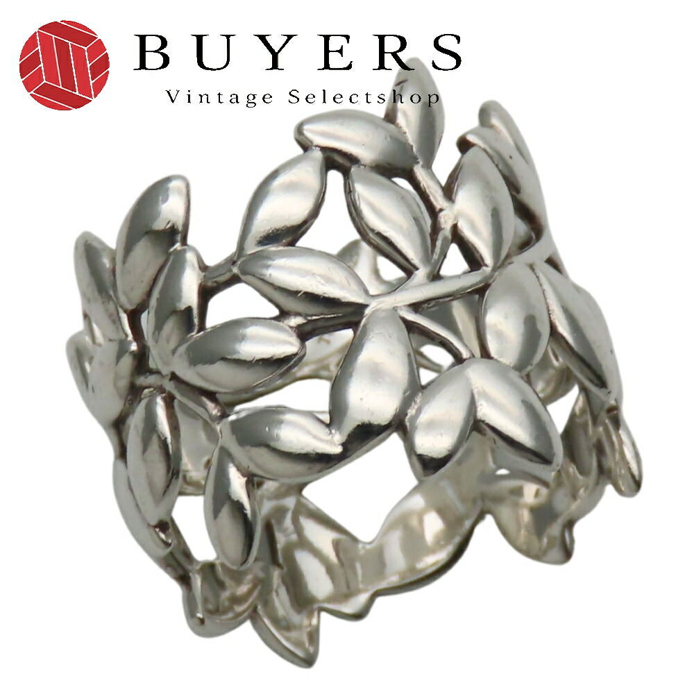 楽天市場】【美品】ティファニー 【TIFFANY & Co.】オリーブリーフ