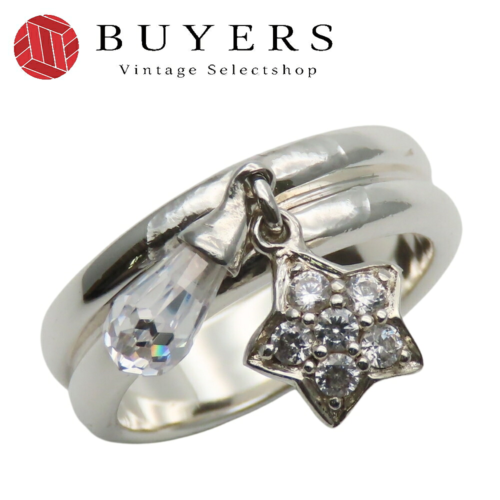 楽天市場】FolliFollie(フォリフォリ) 3連リング ハート 13号 シルバー