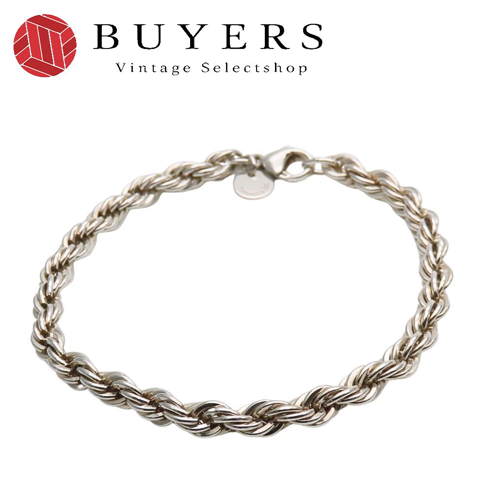 TIFFANY&Co.ティファニー★ツイストワイヤーブレスレット★シルバー925 質屋 TIFFANY＆Co. ティファニー ツイスト ロープ スクリュー ブレス