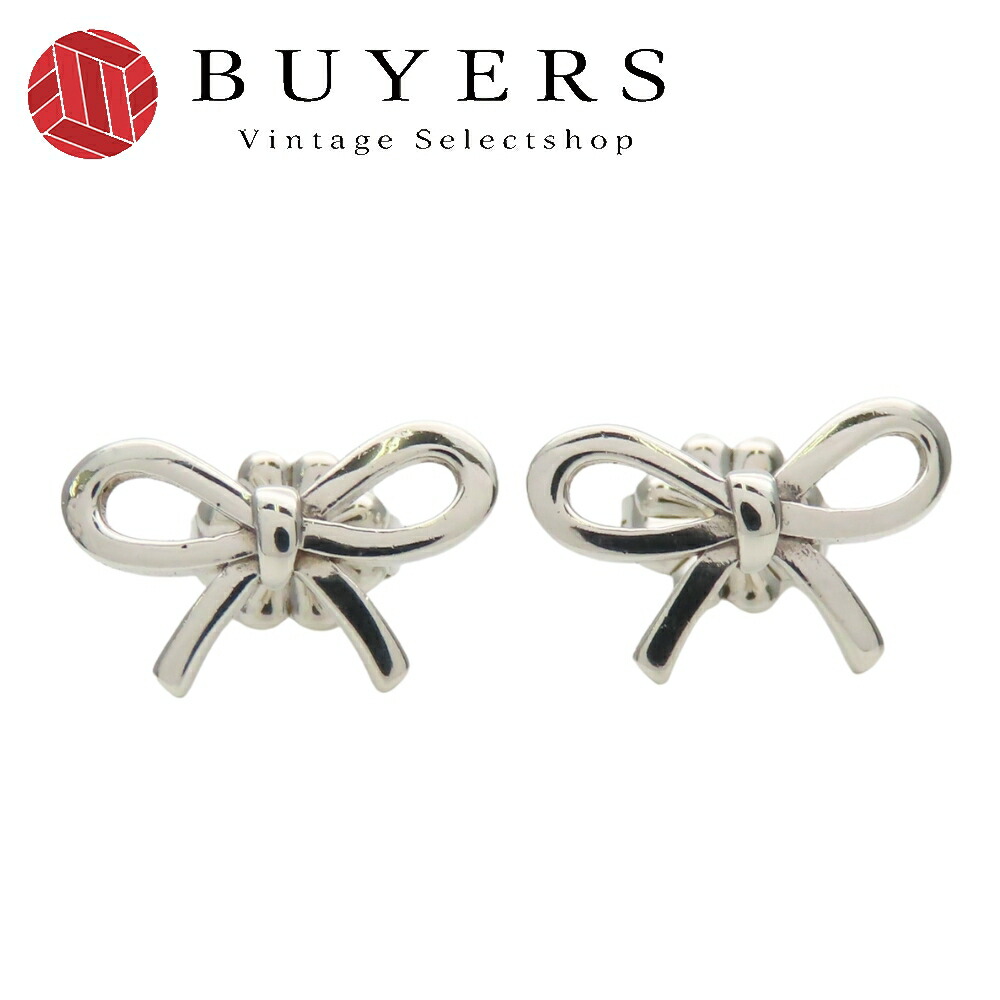 【美品】ティファニー リボンピアス SV925 楽天市場】ティファニー ピアス レディース リボンモチーフ ピアス