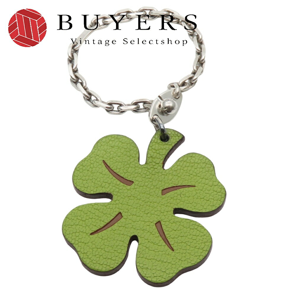 HERMES レザー キーホルダー 四葉のクローバー 楽天市場】HERMES エルメス ラッキー4 クローバー モチーフ 四葉