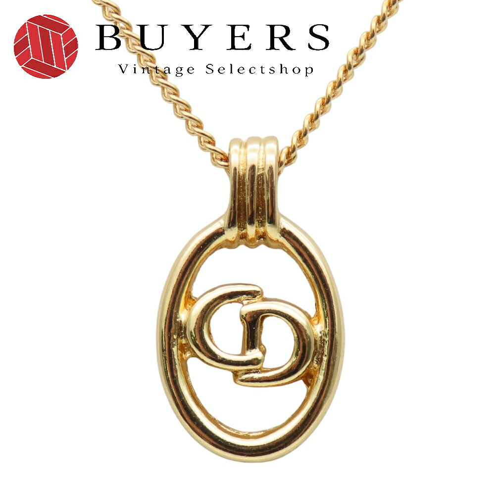 Dior ゴールドメッキ ネックレス 楽天市場】ディオール ネックレス ゴールド メッキ レディース Dior