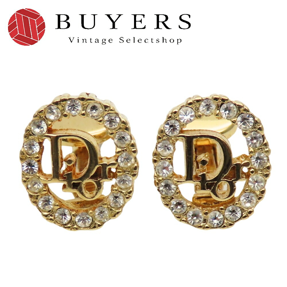 楽天市場】【中古】クリスチャンディオール Christian Dior イヤリング