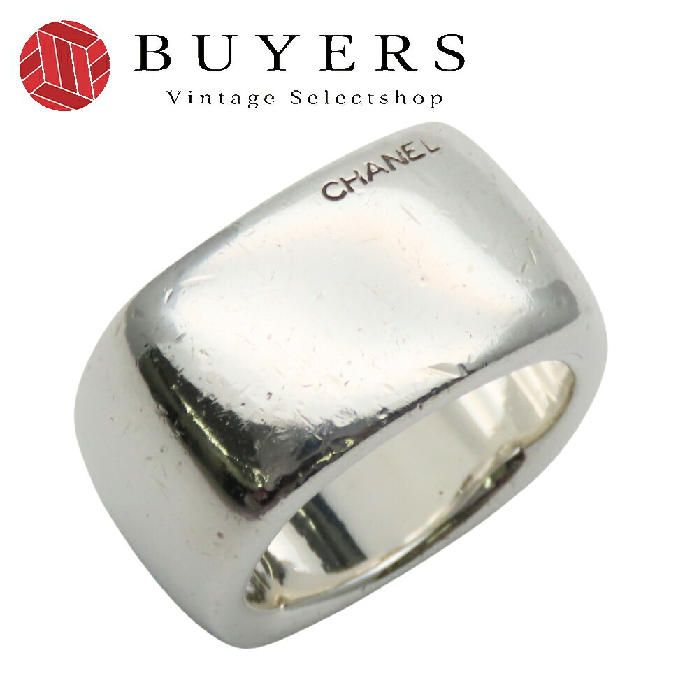 楽天市場】CHANEL(シャネル) スクエアリング 12号 シルバー(SV925