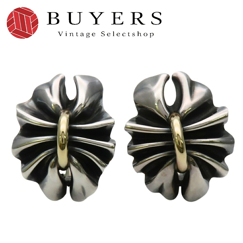 【中古】 ジョージジェンセン イヤリング 400 シルバー925 約25.1g シルバー アクセサリー レディース 女性 Georg Jensen