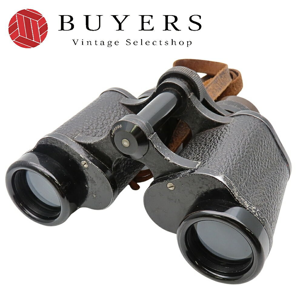 【中古】 余分の物雑貨 CARLZEISS カールツァイス 黒いこと 小型望遠鏡 なめし革入れもの JENA DELTRINTEM 8×30 メンズ 成人男性