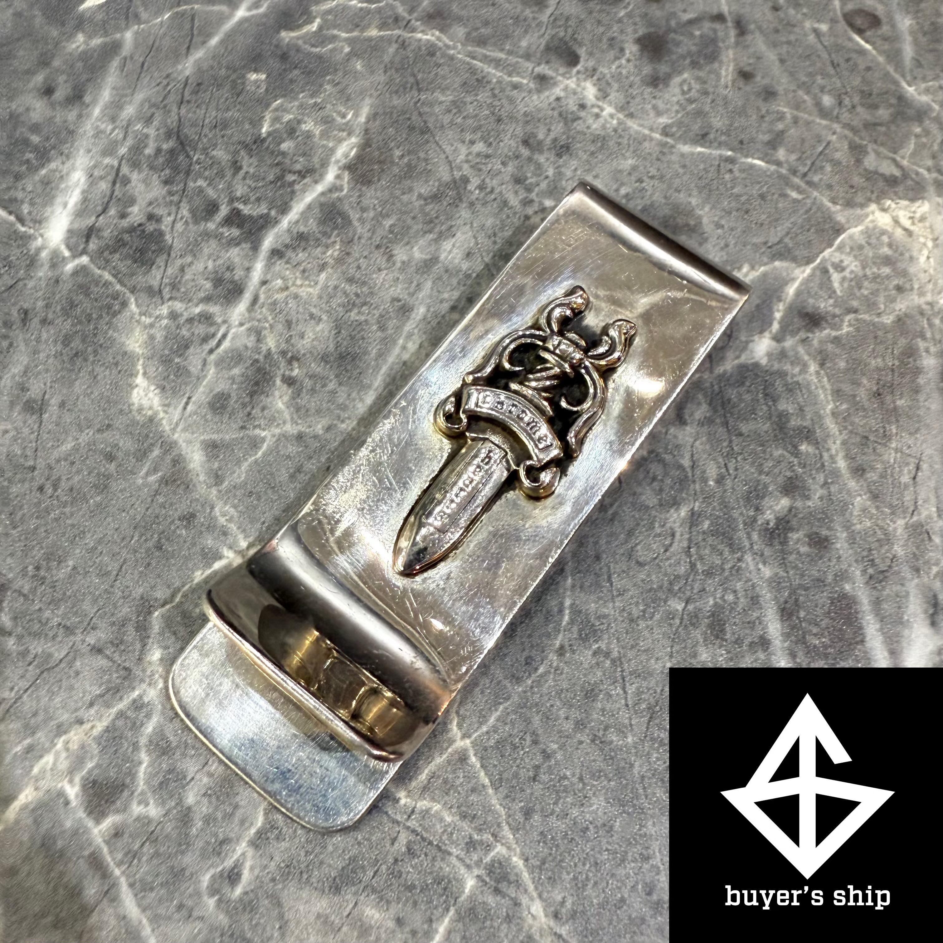 楽天市場】CHROME HEARTS SMALL DAGGER MONEY CLIP クロムハーツ