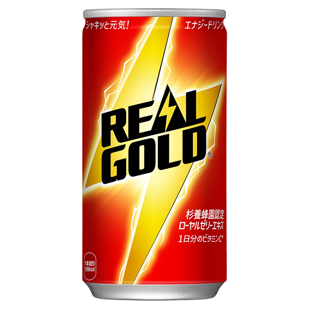 【ケース】リアルゴールド 190ml 缶 (1cs 30本入)【レビューキャンペーン開催中☆】
