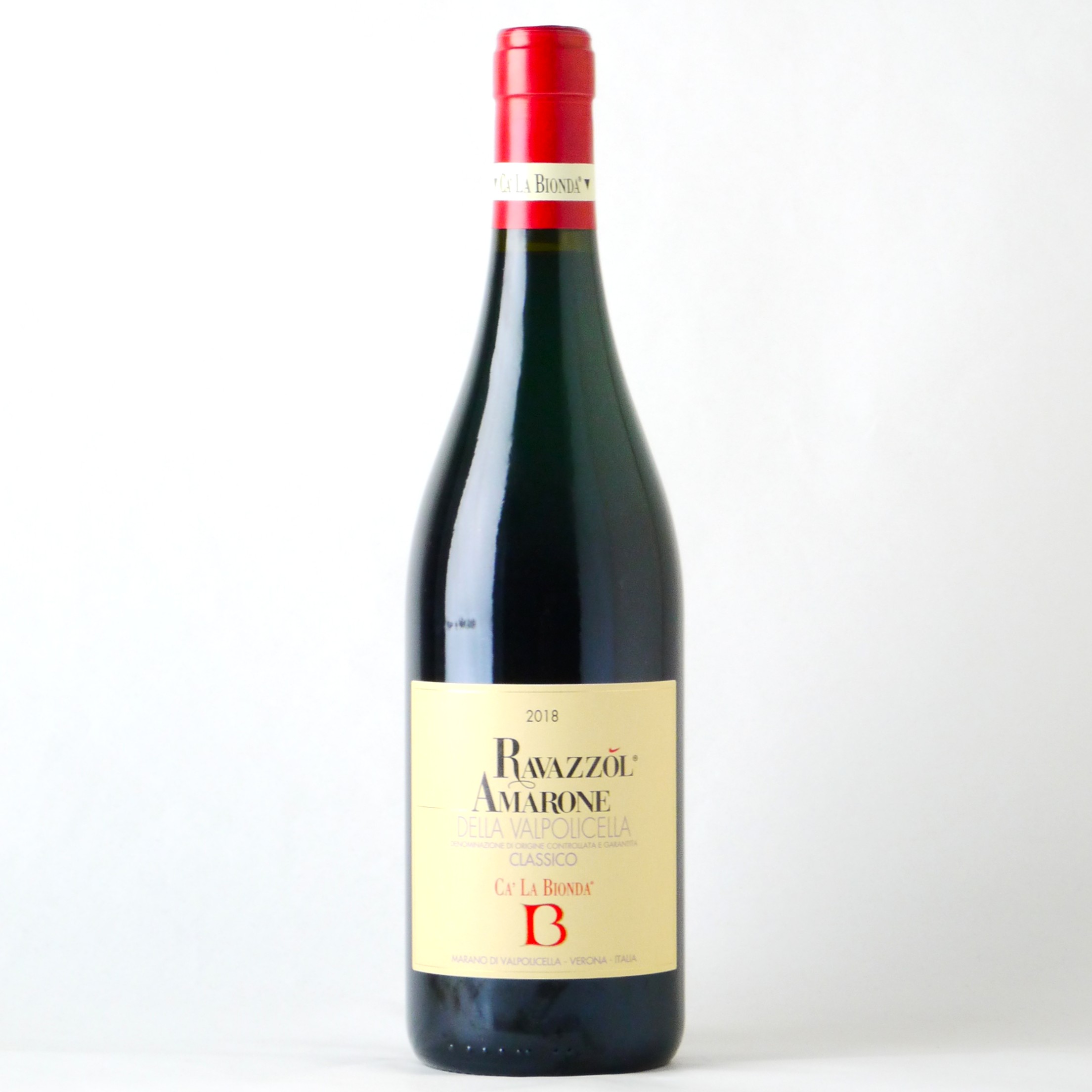 カ・ラ・ビオンダ アマローネ・デッラ・ヴァルポリチェッラ クラシコ ラヴァッツォル【2018】750ml 9,372円