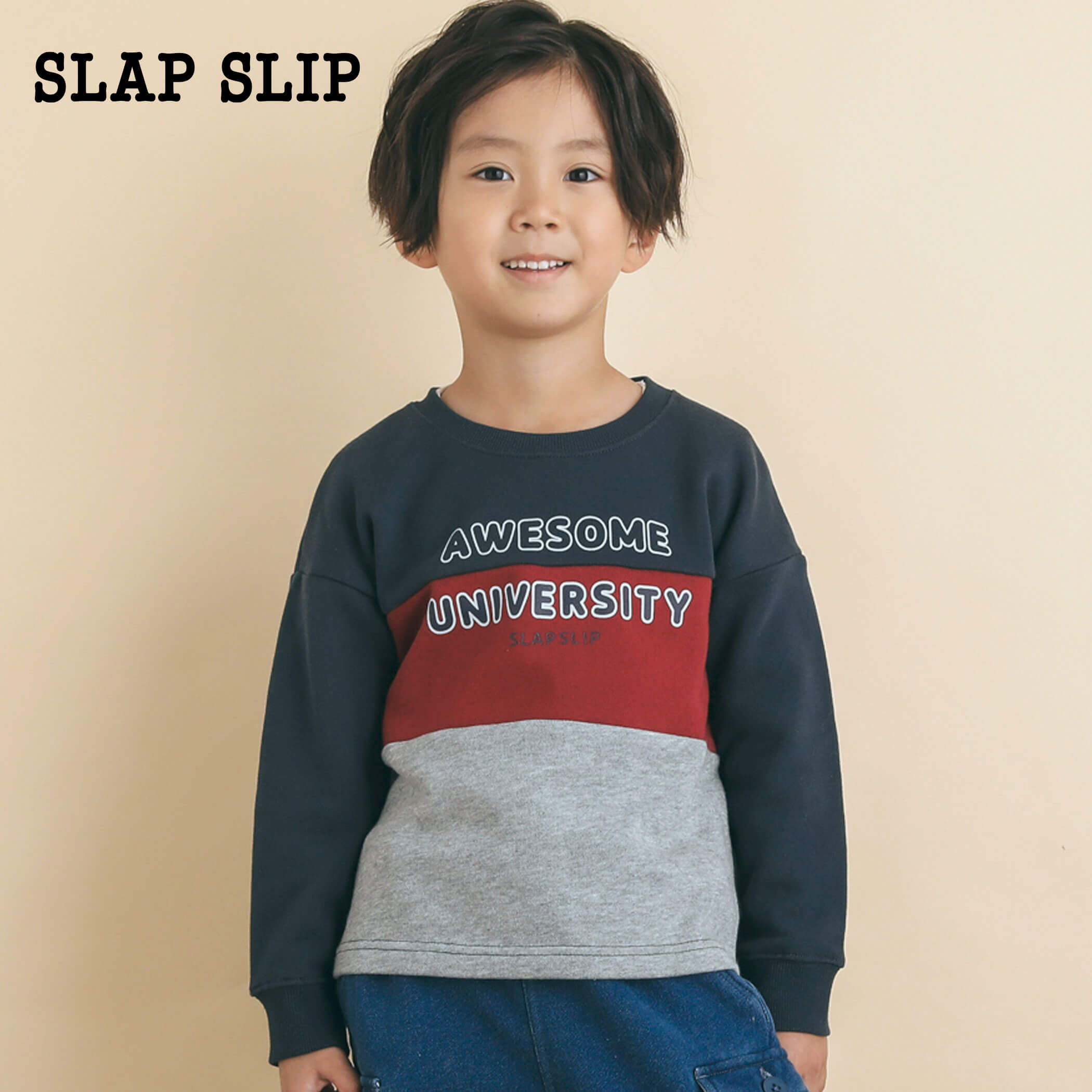 楽天市場】SLAP SLIP（スラップスリップ）「ワッペン付裏起毛