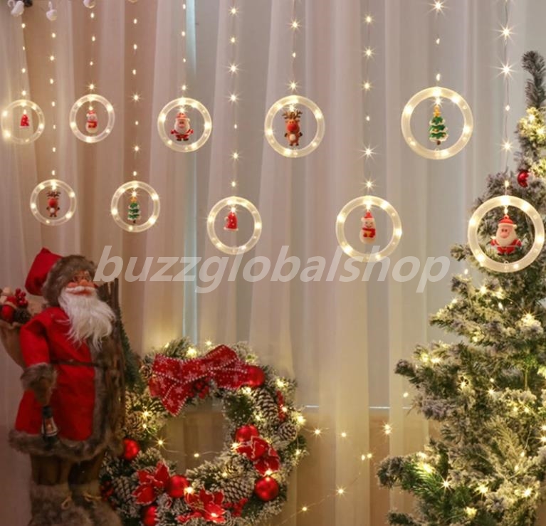 クリスマス LED ライト 電装 装飾 イルミネーション サンタクロース