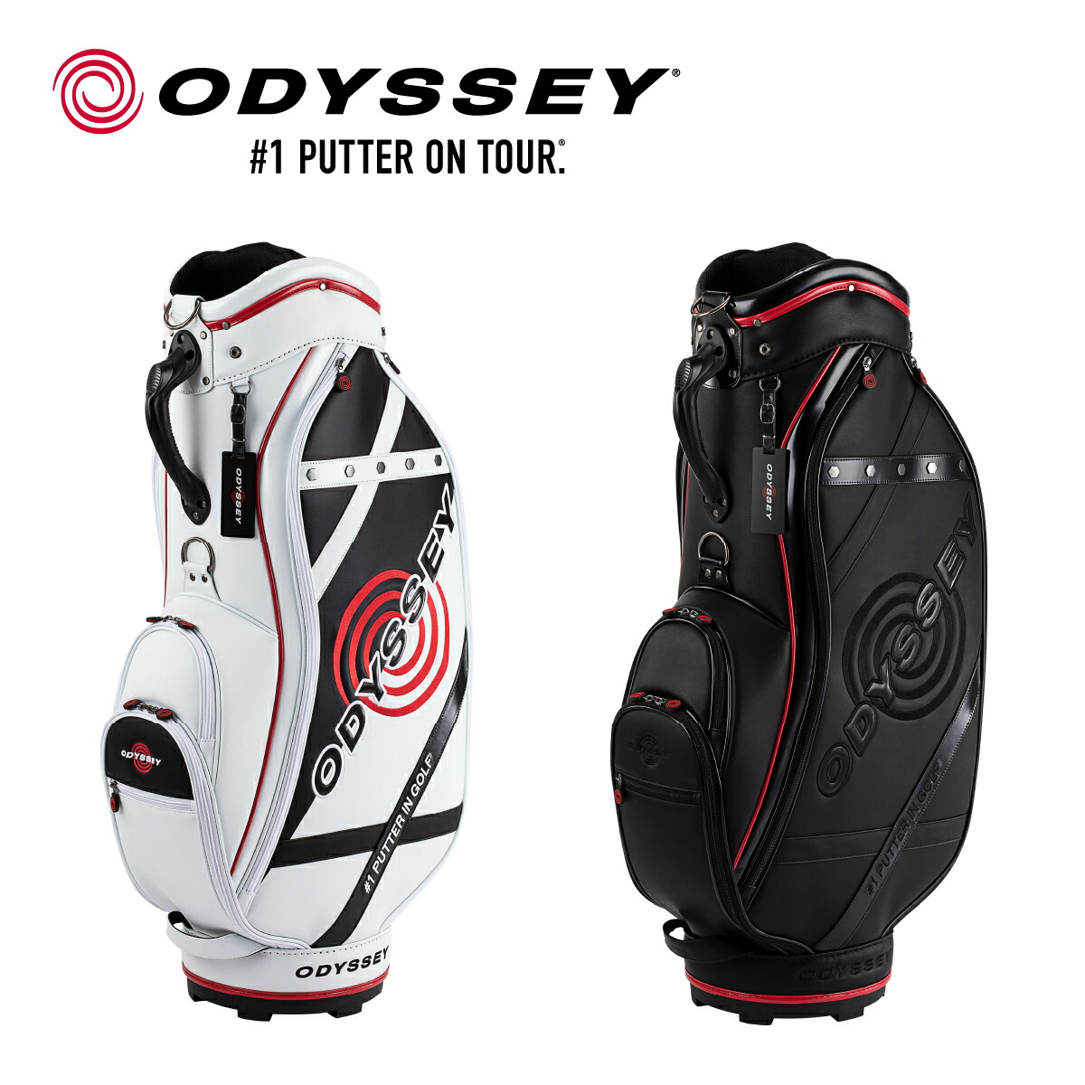 ODYSSEY キャディバッグ ホワイト・ブラック・レッド 楽天市場】オデッセイ Odyssey FW 24 JM (7193277934) メンズ