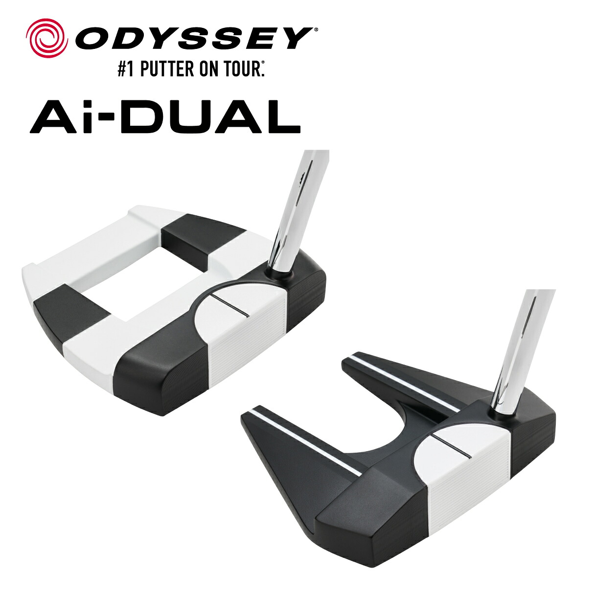 オデッセイ ゴルフパター エーアイ デュアル ハーフボールクルーザー Ai-DUAL 1/2 BALLCRUISER ODYSSEY 〈ODYSSEY オデッセイ〉|BUZZ SHOPPING 店