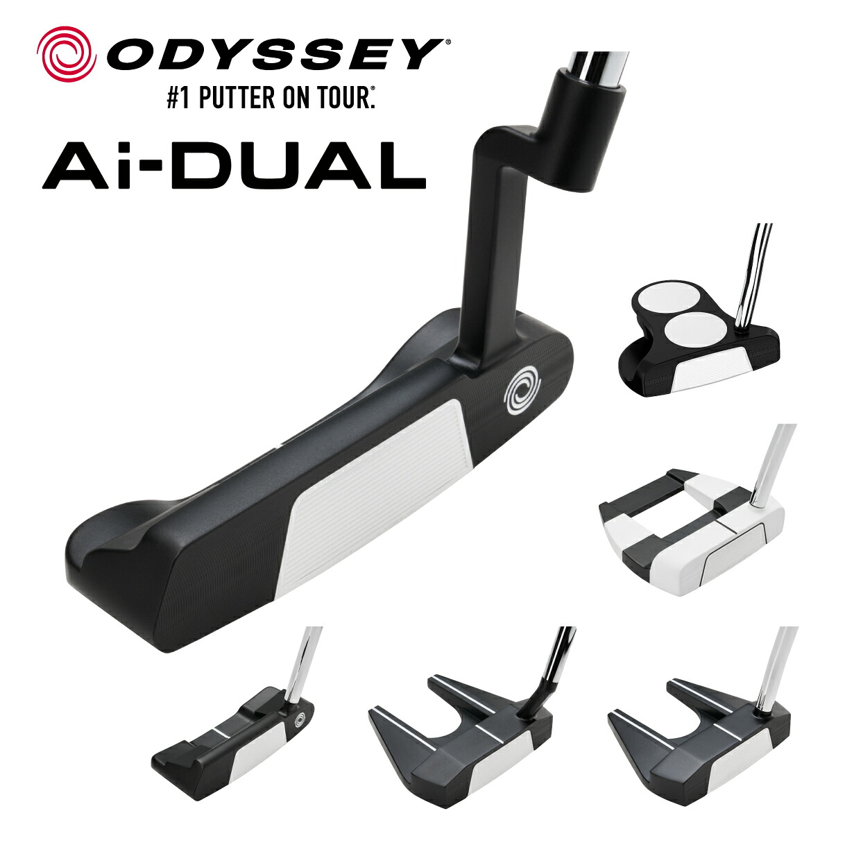 オデッセイ ゴルフパター エーアイ デュアル Ai-DUAL  ODYSSEY 〈ODYSSEY オデッセイ〉