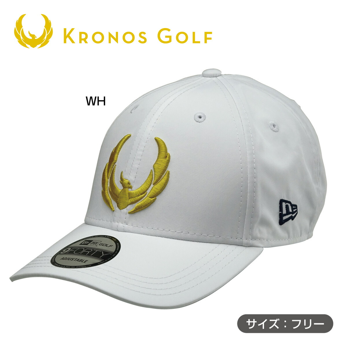 楽天市場 Kronos Golf クロノスゴルフ Newera 9forty ナインフォーティーキャップ ベースボールキャップkrcp 9401 Buzz Shopping 楽天市場店