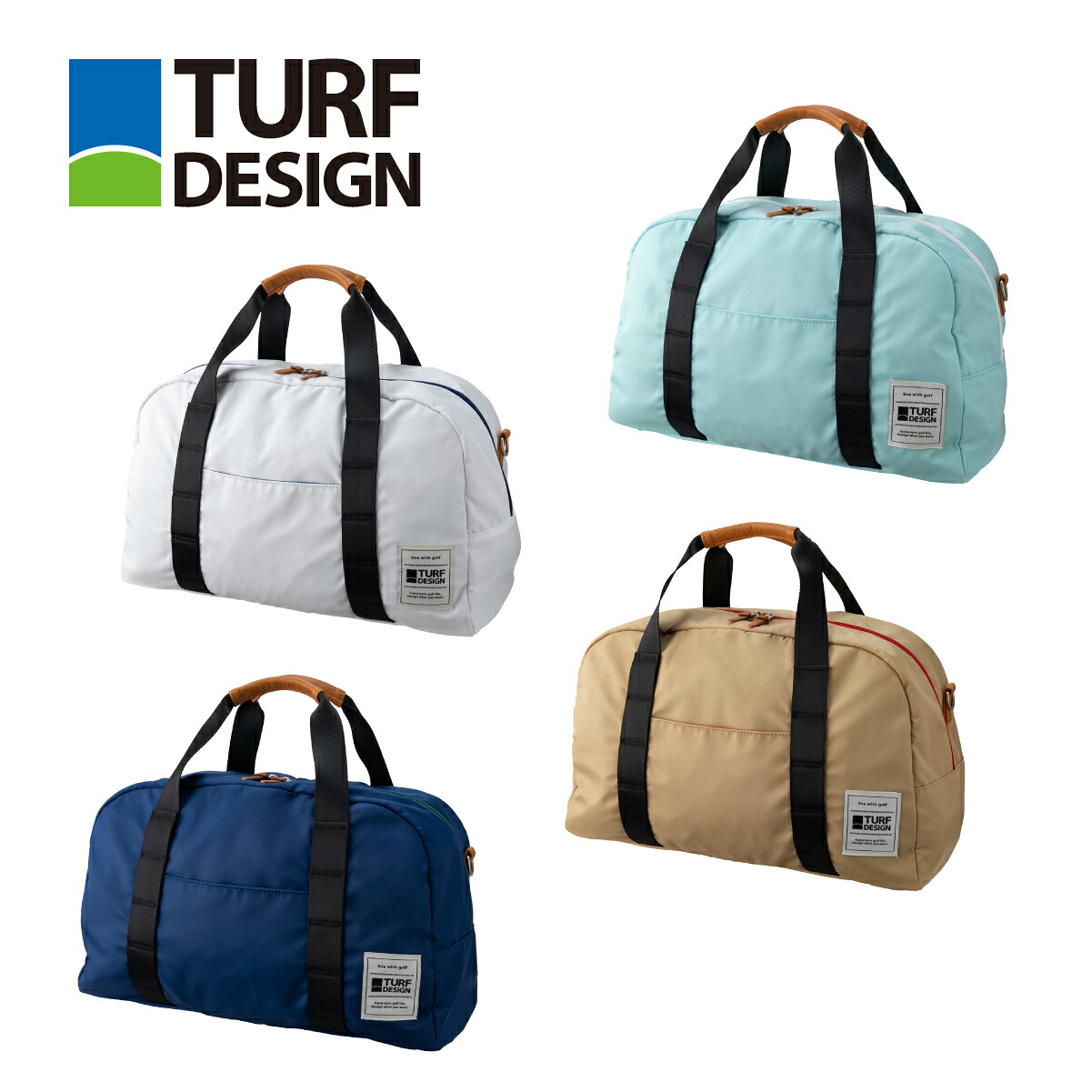 ターフデザイン ゴルフ ボストンバッグ TDBB-BF70 トーンフィットシリーズ 〈TURF DESIGN〉 ユニセックスモデル