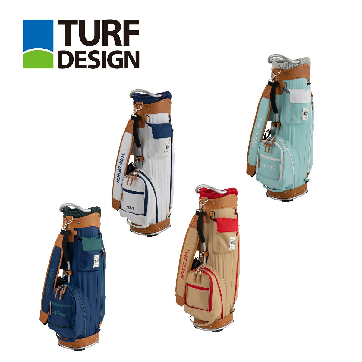 ターフデザイン ゴルフ キャディバッグ カートタイプ TDCB-BF70 トーンフィットシリーズ 〈TURF DESIGN〉 ユニセックスモデル|BUZZ SHOPPING 店
