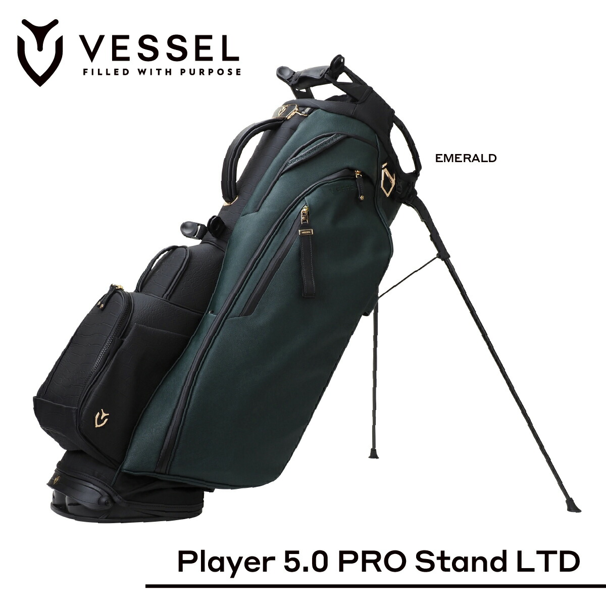 Vessel THE OPEN 150 キャディバッグ 全英 限定 ベゼル Vessel THE
