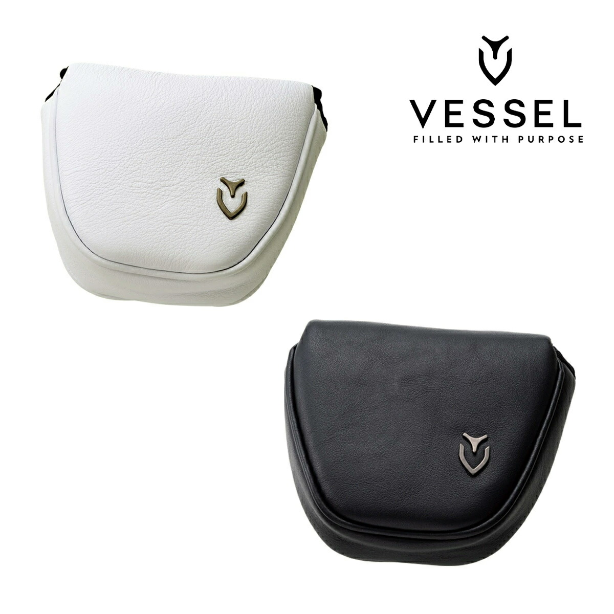 楽天市場】ベゼル パターカバー ブレードタイプ用 ジェニュイン レザー