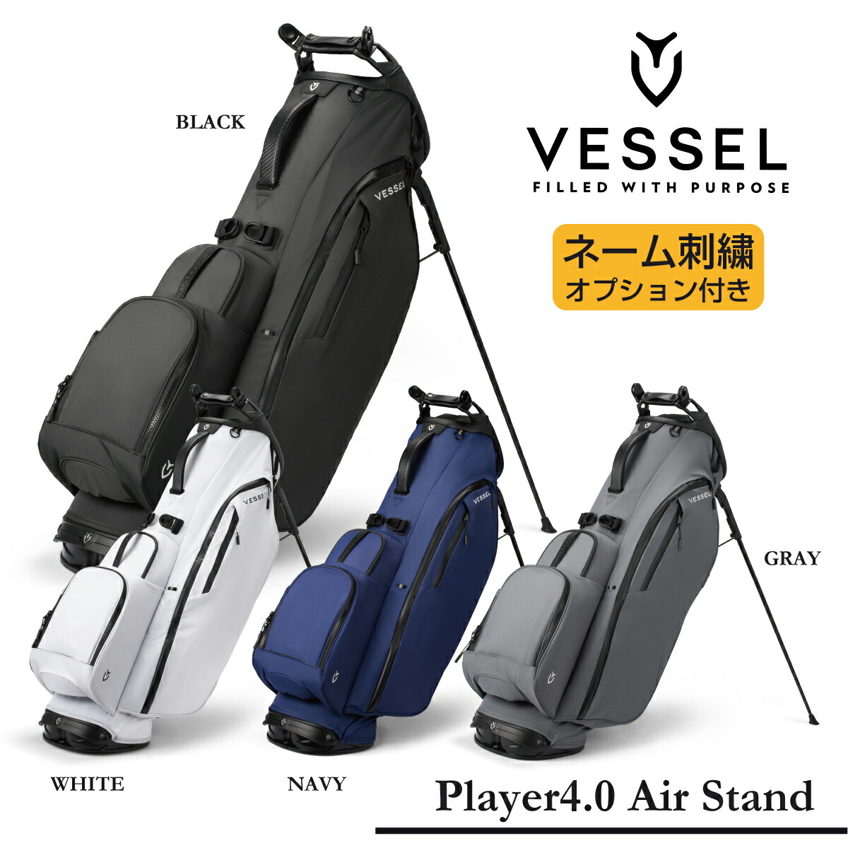 Char　アディダス　アディクロス　ヘザースタンドキャディバッグ adidas アディダス（adidas）（メンズ、レディース）ゴルフ