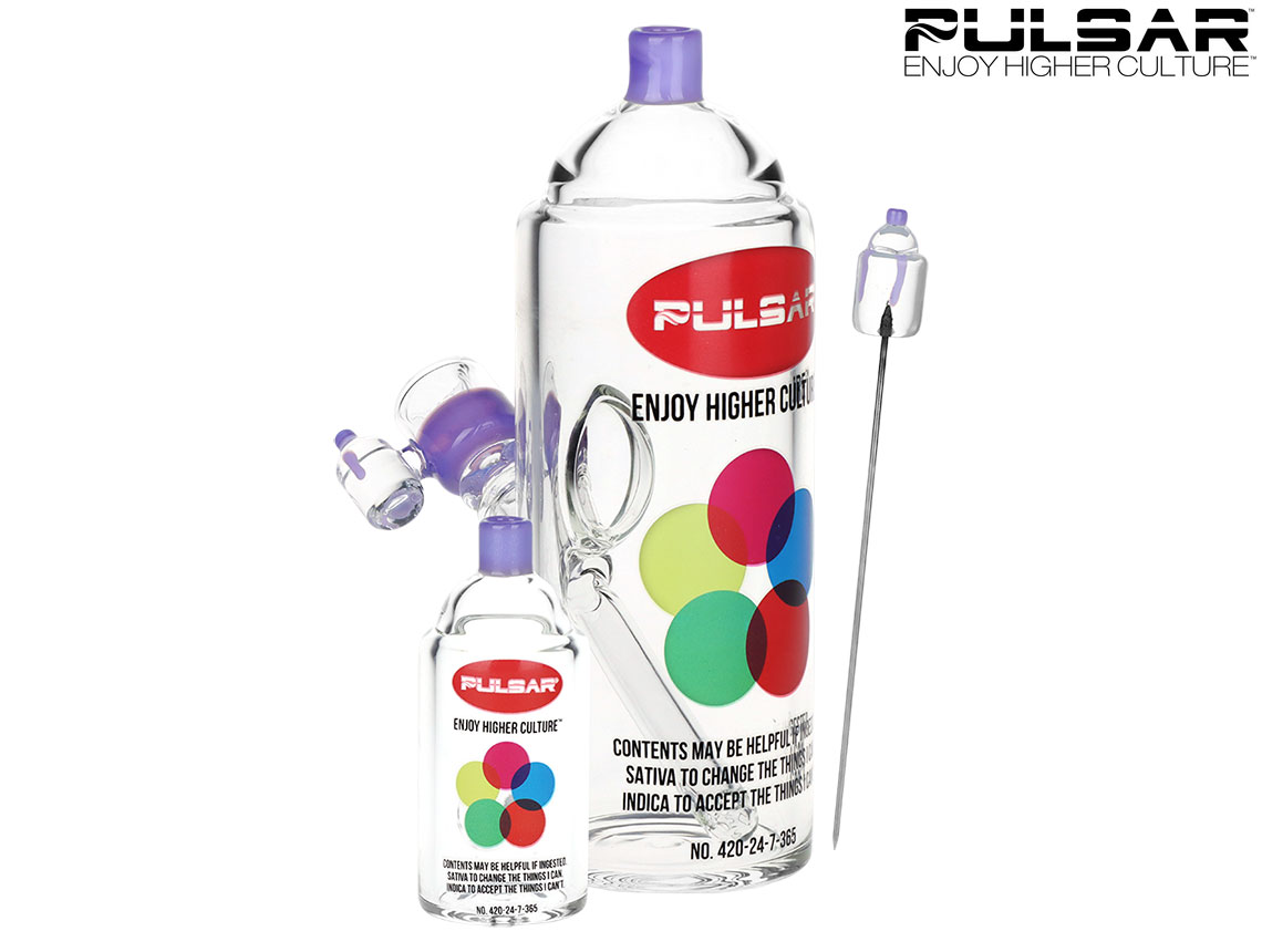 PULSAR GRAFFITI SPRAY PAINT BONG SET パルサー グラフティー スプレーペイント ボング パイプ セット｜バズモンタージュ 店