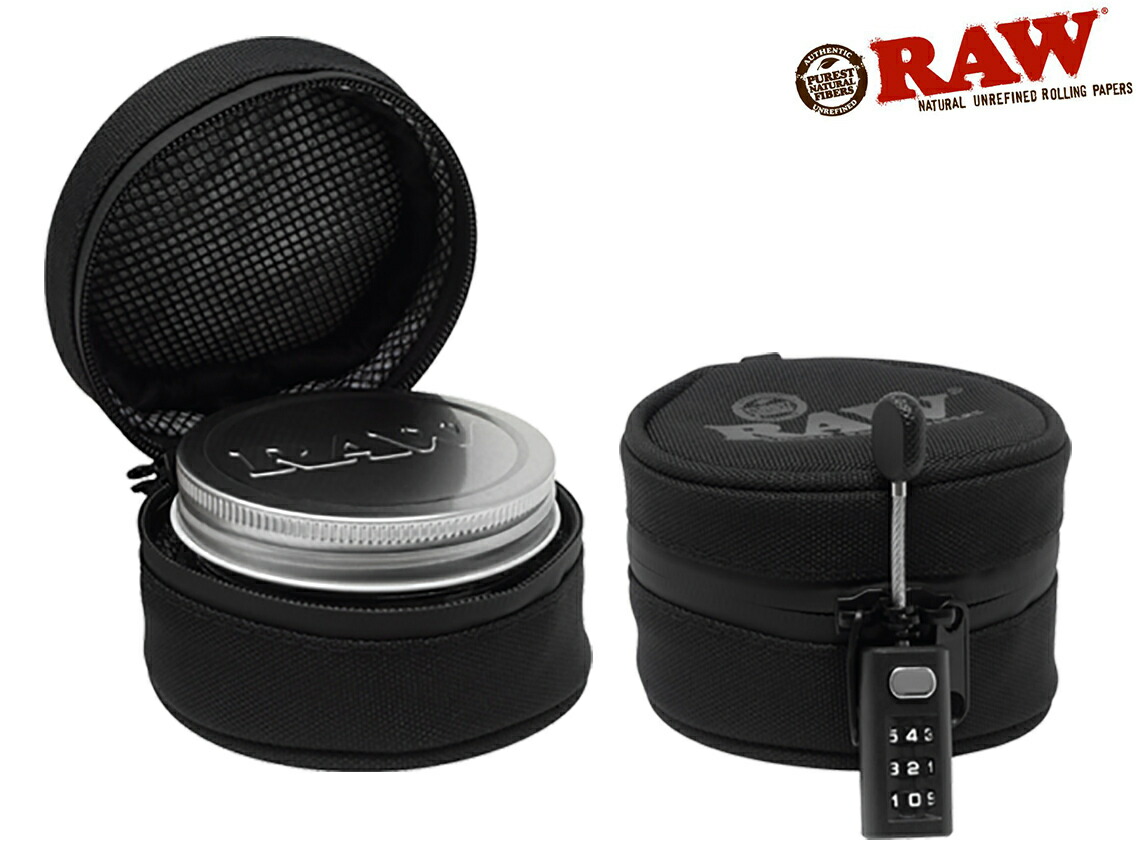 RAW SMELLPROOF COZY JAR 6oz ロウ スメルプル－フ コージー ジャー 鍵付き保存容器