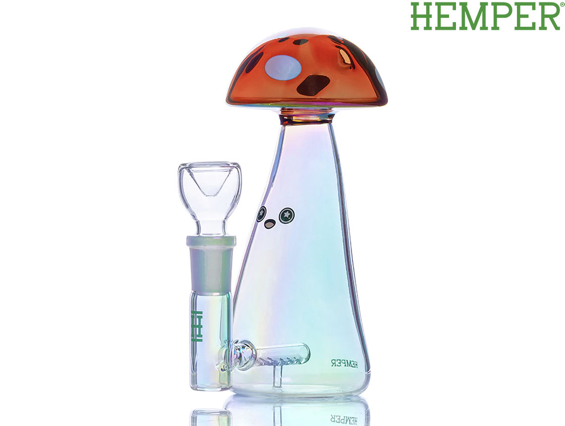 HEMPER TRIPPY SHROOM BONG ヘンパー トリッピー マッシュルーム ガラスボング