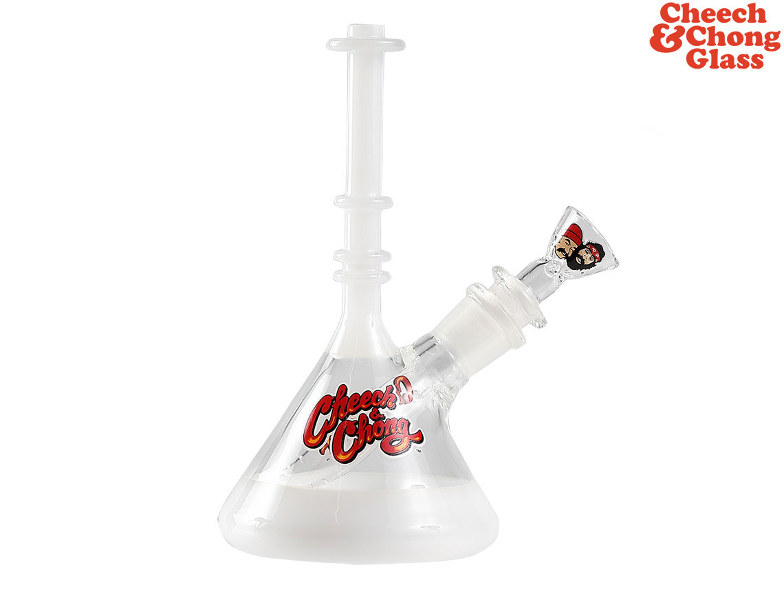 CHEECH&CHONG GLASS チーチ＆チョン グラス ガラスボング THE LID BUBBLER ホワイト CC114