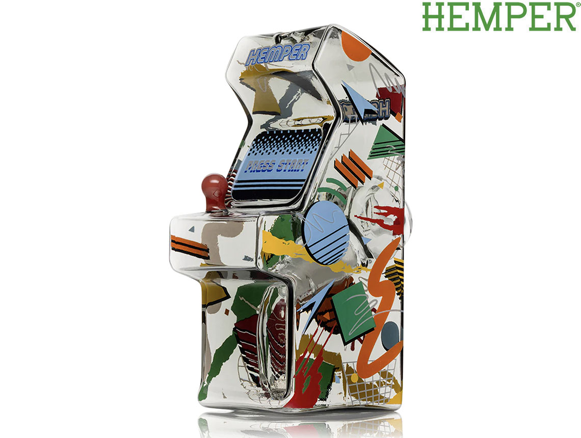 HEMPER HIGH ARCADE BONG ヘンパー アーケード ガラスボング