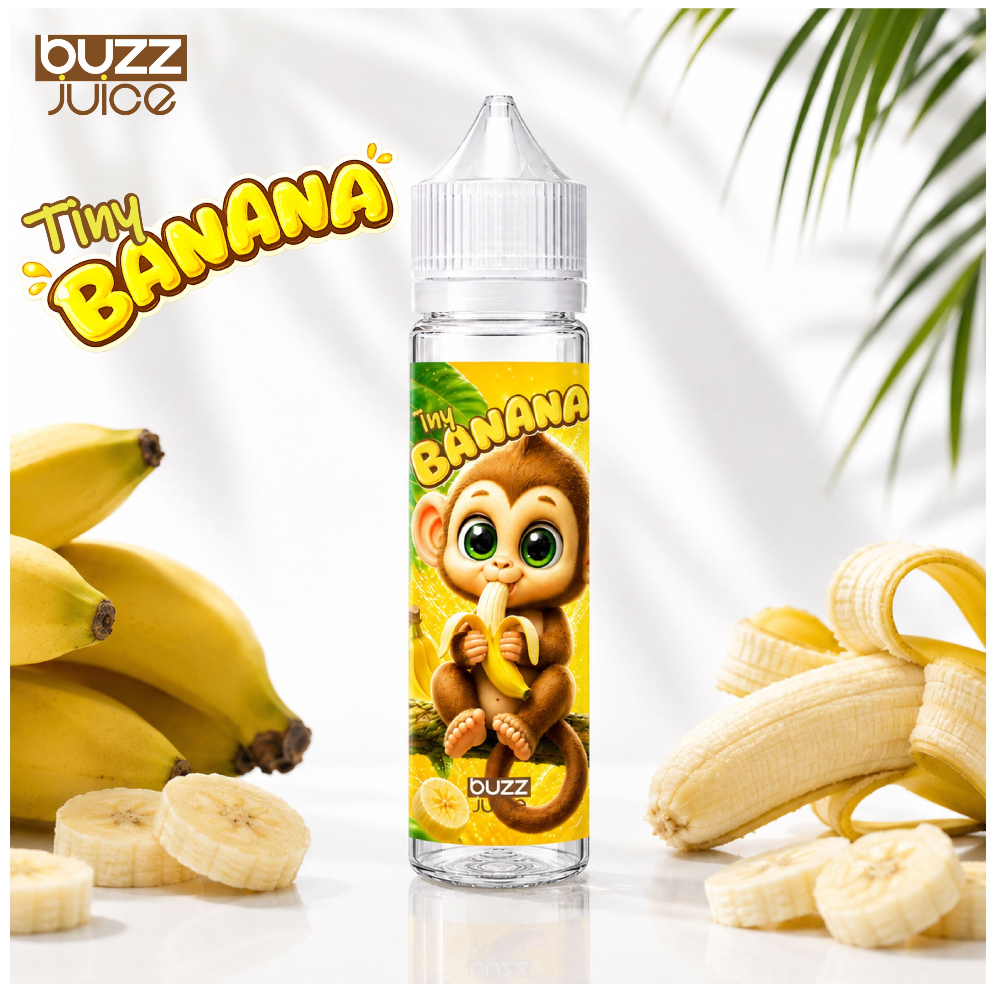 【楽天市場】buzzjuice Tiny Banana 60ml バズジュース バナナ 清涼感 フレーバー リキッド 電子タバコ vape べ ...