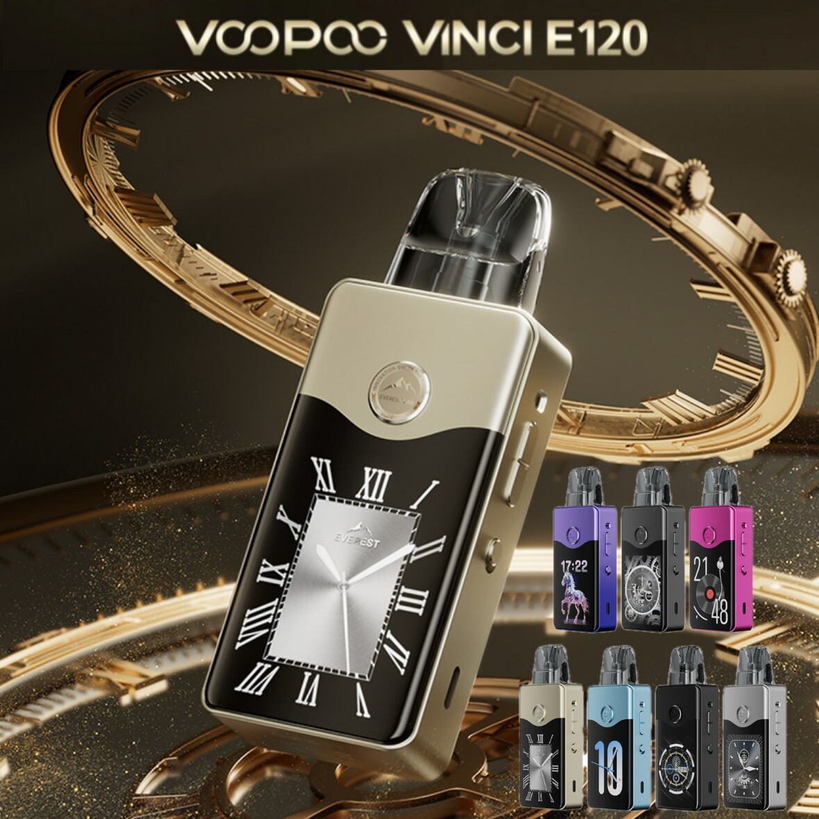 Vape Kit INTRODUCTION Jual Voopoo Vinci E120 120W 4500mAh Pod Kit Authentic  By Voopoo / Vinci E 120 - SPRAY BLACK - Kab. Tangerang - Jakartavapers Voopoo  Vinci 120 Watt Vape