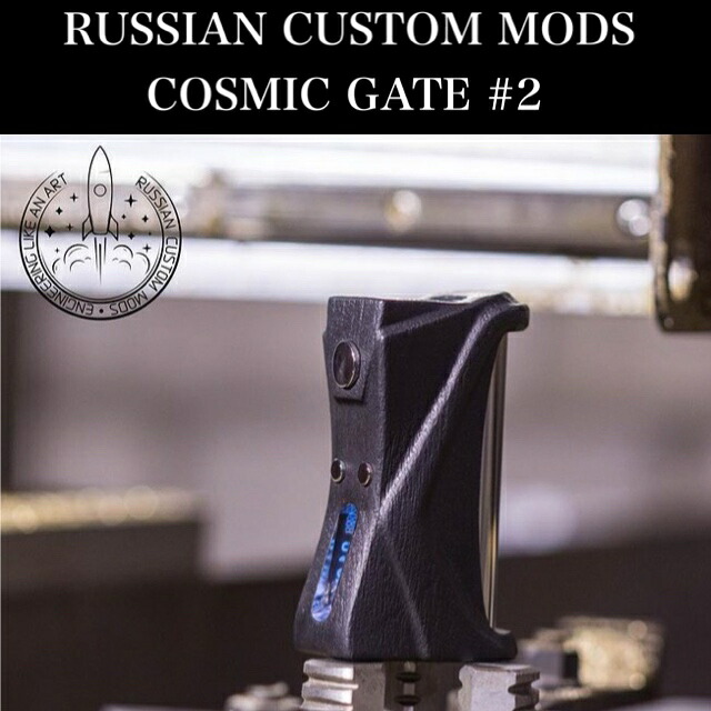 Russian Custom Mods Cosmic Gate 2 Dna60 ロシアンカスタムモッズ コスミックゲート ナチュラルウッド Evolv 電子タバコ Vape ベイプ テクニカル モッド Tajikhome Com