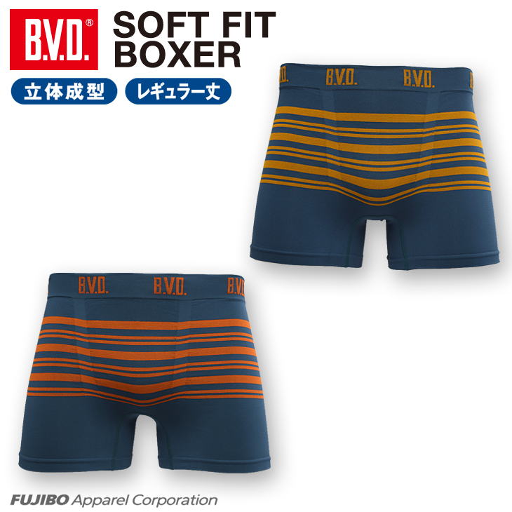 楽天市場】【期間限定30％OFFセール】BVD ボクサーパンツ 立体成型