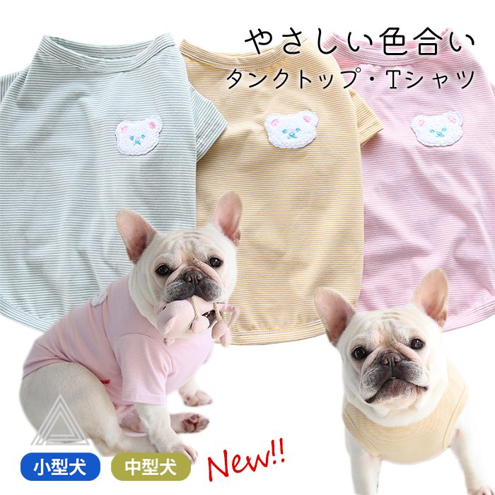 楽天市場】犬服 春 夏 秋 新作 キャミソール タンクトップ 袖