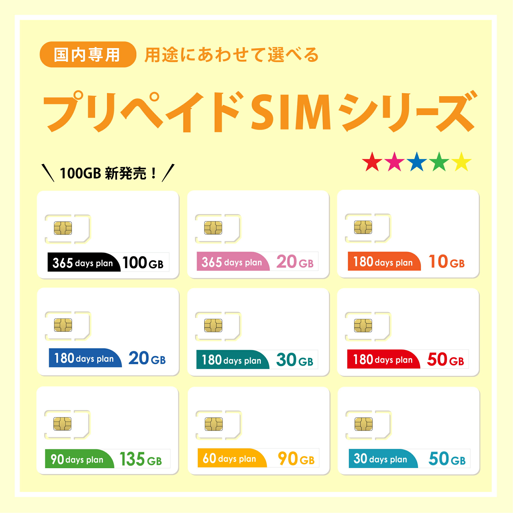 Wifiルーター プリペイドSIMセット(100GB 365日プラン) 長期利用 持ち運び可能 設定 契約不要！ 即日利用可能！  家でも外でもどこでも使えるポケットWifi 日本国内用 光回線・モバイル通信