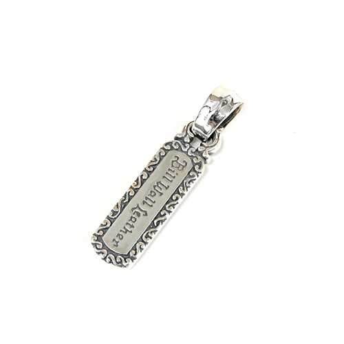 ビルウォールレザー bwl BWL 定め事取りまわし売りわたす店 メンズ 宝飾品 シルバーアクセ 亜米利加製 マリブ BWL上野押さえる WAVE CYLINDER PENDANT Large Bail ウェーブシリンダーペンダント しろがね色付属物 差し上げ物 差し上げ物