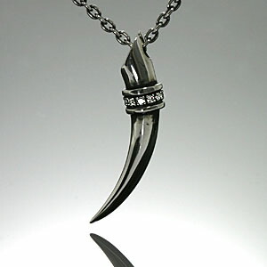 楽天市場 ネックレス メンズ ブラックダイヤ シルバー925 牙 Modeal Black Dia Silver925 Mens Necklace 送料無料 黒 角 スタッズ ホーン ブランド 男性 ネックレス メンズ チェルシーアベニュー Chelsea Ave