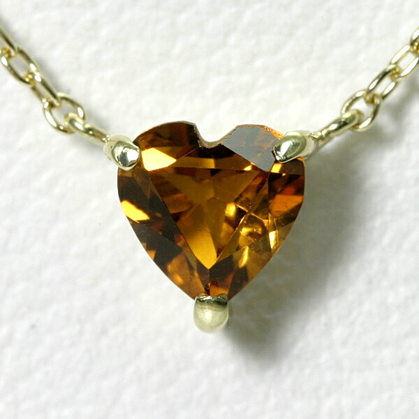 k18 ダイヤ シトリン ペンダントトップ citrine ハート型 k18 ダイヤ シトリン ペンダントトップ citrine ハート型 K18シトリン