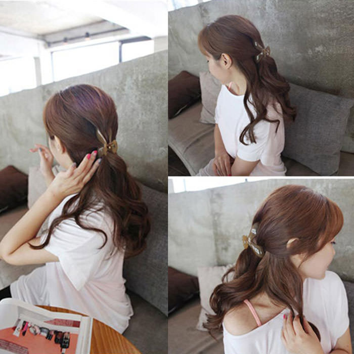 楽天市場 ヘアアクセサリー バンス クリップ 髪留め シンプル 可愛い アクセサリー レディース 女性 子供服 C De C シーデシー