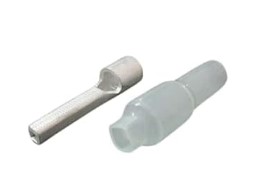 ニチフTC 22-C （５０個）積もり書き電電気容量計用棒形圧着端子（角棒）縁切り旗がしら付