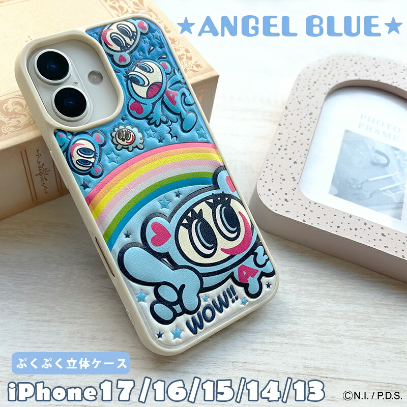 楽天市場】スマホストラップ エンジェルブルー キャラクター ナカムラ