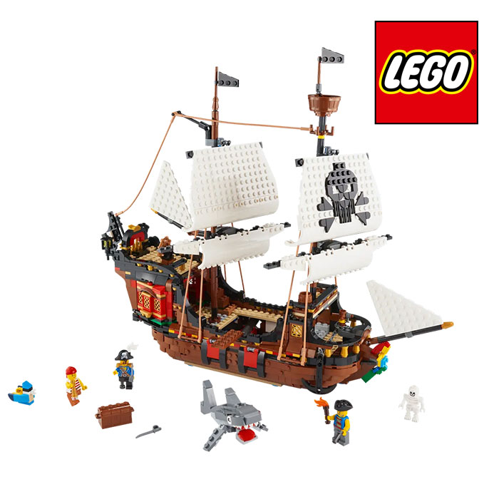 楽天市場】レゴ パイレーツ 赤ひげ船長の海賊船 6243 : all blue.