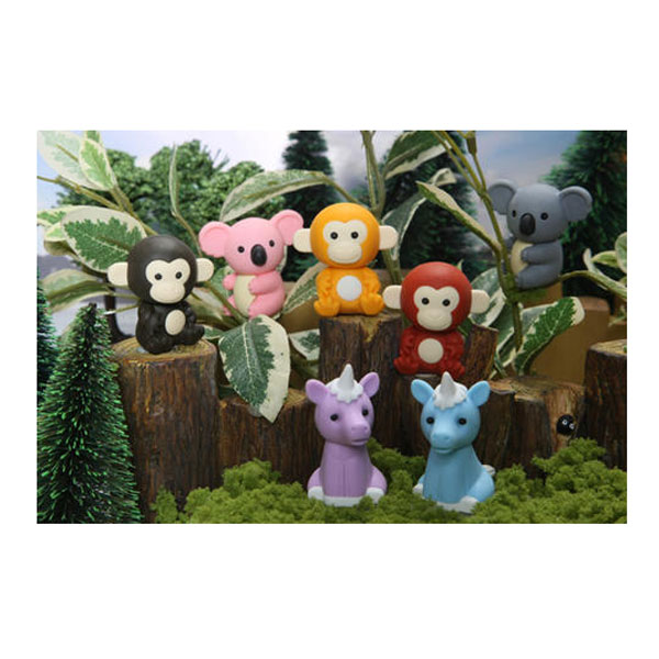 好評 JAN201140 おもしろ消しゴム Forest 森の動物くん 60個セット Fellows 文房具・事務用品