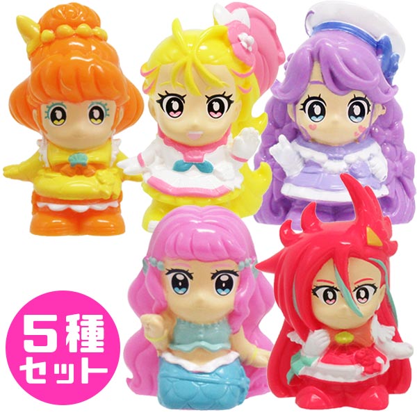 楽天市場 すくい人形 トロピカルージュ プリキュア キャラクターすくい人形5種セット おもちゃの三洋堂