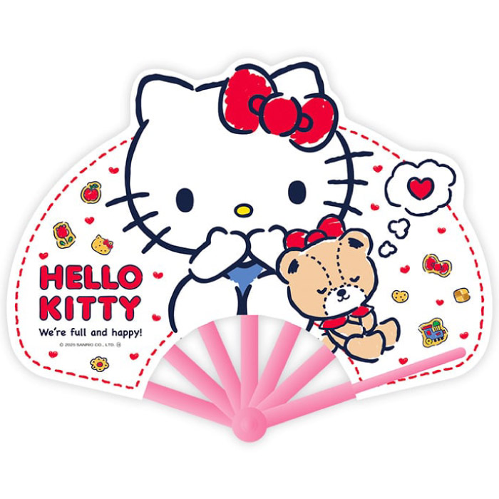希少激レアHelloKITTYキティの扇子３点セット 希少激レアHelloKITTYキティの扇子3点セット